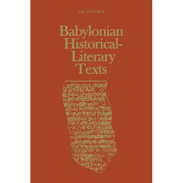 Babylonian Historical-Literary Texts