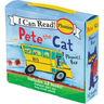 Pete the Cat 12-Book Phonics Fun!: A Box of 12 Mini-Books Featuring Short and Long Vowel Sounds
