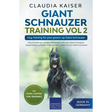 Giant Schnauzer Training Vol 2 - Dog Training for your grown-up Giant Schnauzer
