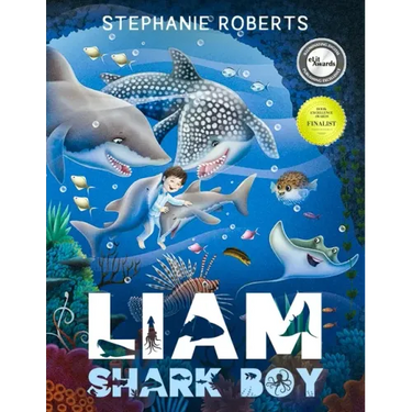 Liam Shark Boy: Fantasy Adventure (Kids Illustrated Books, Children's Books Ages 4-8, Bedtime Stories, Early Learning, Marine Life, SHARKS)