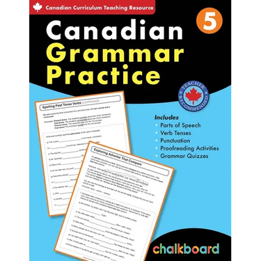 Canadian Grammar Practice 5