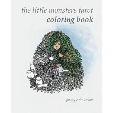 The Little Monsters Tarot Coloring Book