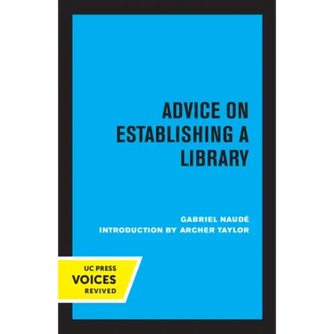 Advice on Establishing a Library