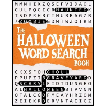 Halloween Word Search Book: A Spooky Halloween Puzzle Book for Adults and Teens