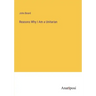 Reasons Why I Am a Unitarian