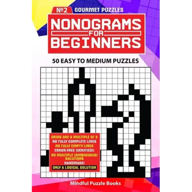 Nonograms for Beginners 2: 50 Easy to Medium Puzzles