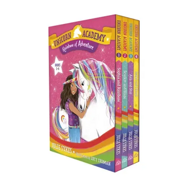 Unicorn Academy: Rainbow of Adventure Boxed Set (Books 1-4)