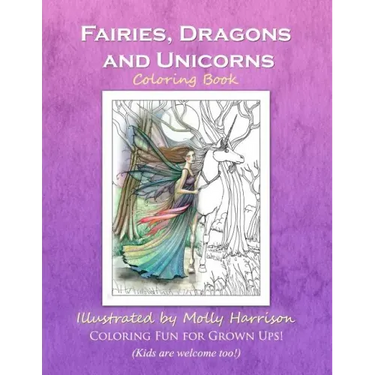 Fairies, Dragons and Unicorns: by Molly Harrison Fantasy Art