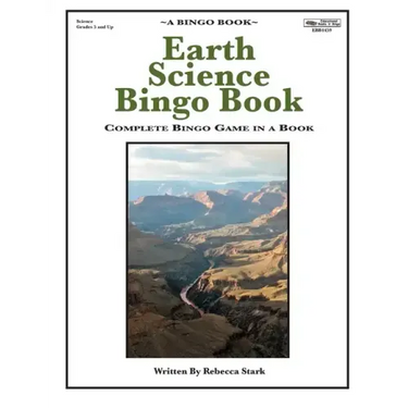 Earth Science Bingo Book: Complete Bingo Game In A Book