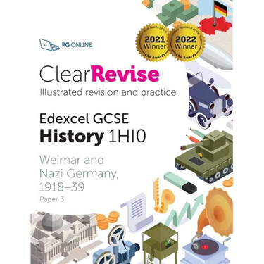 ClearRevise Edexcel GCSE History 1HIO Weimar and Nazi Germany