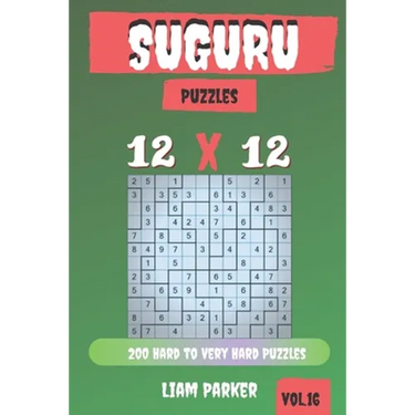 Suguru Puzzles - 200 Hard to Very Hard Puzzles 12x12 vol.16