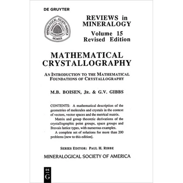 Mathematical Crystallography