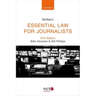 McNae's Essential Law for Journalists 27e