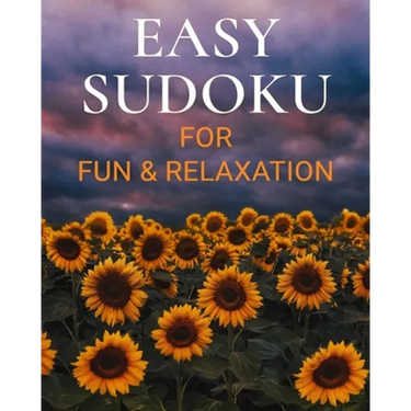 Easy Sudoku for Fun & Relaxation: 90 Brain Stimulating Sudoku Puzzle Games to Keep Your Mind Sharp (Memory Training Book for Adults & Seniors)