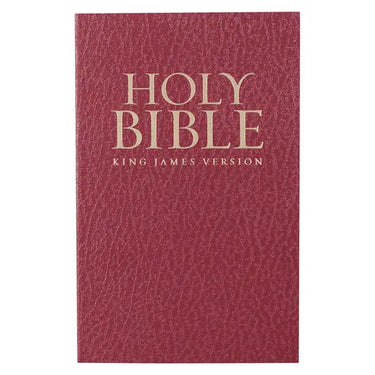 KJV Budget Gift & Award Soft Cover Burgundy