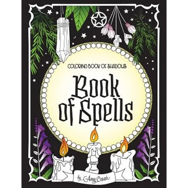 Coloring Book of Shadows: Book of Spells