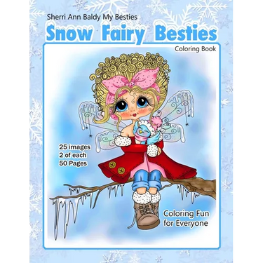 Sherri Ann Baldy My Besties Snow Fairy Besties Coloring Book