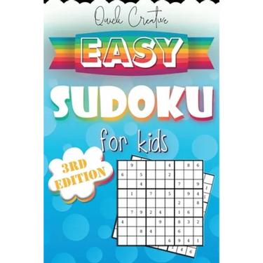 Easy Sudoku For Kids 3rd Edition: Sudoku Puzzle Book Including 330 EASY Sudoku Puzzles with Solutions, Great Gift for Beginners or Kids