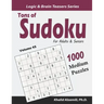 Tons of Sudoku for Adults & Seniors: 1000 Medium Puzzles