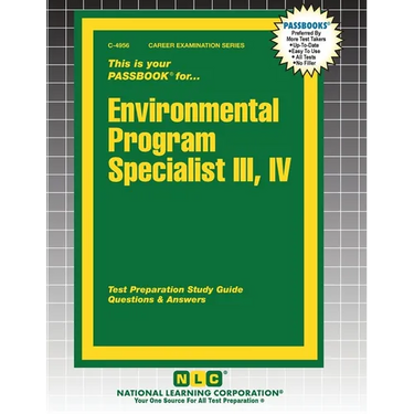 Environmental Program Specialist III, IV