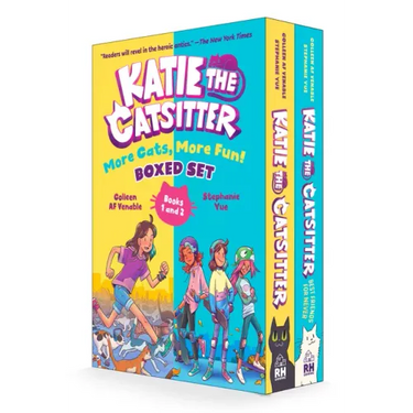 Katie the Catsitter: More Cats, More Fun! Boxed Set (Books 1 and 2): (A Graphic Novel Boxed Set)