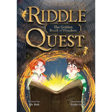 Riddle Quest: The Golden Book of Wonders