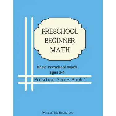 Preschool Beginner Math: for 2-4 year olds