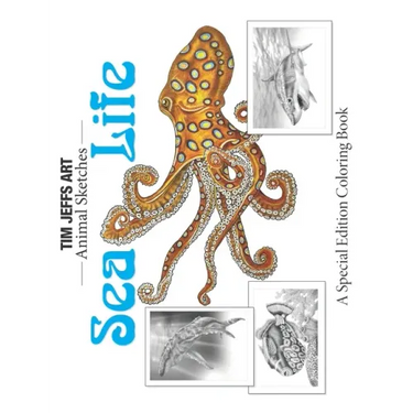 Sea Life: A Special Edition Coloring Book