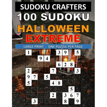 100 Sudoku Halloween Extreme: Large Print - One Puzzle Per Page