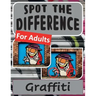 Spot the Difference Book for Adults - Graffiti