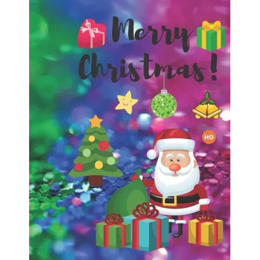 Merry christmas: Merry christmas coloring book for kids