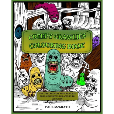 Creepy Crawlies Colouring Book