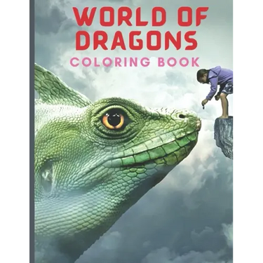 World of Dragons: Coloring Book (Dover Coloring Books)