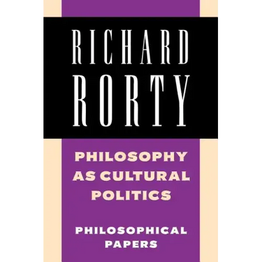 Philosophy as Cultural Politics
