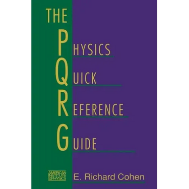 The Physics Quick Reference Guide