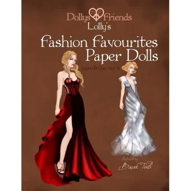 Dollys and Friends Lolly's Fashion Favourites Paper Dolls: Wardrobe No: 8