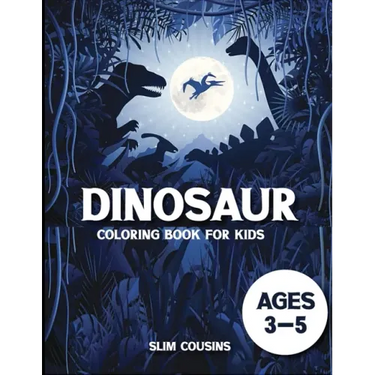 Dinosaur Coloring Book for Kids 3-5: Dinosaur activity books for kids Ages 3-5 (Fun Activities for Kids)