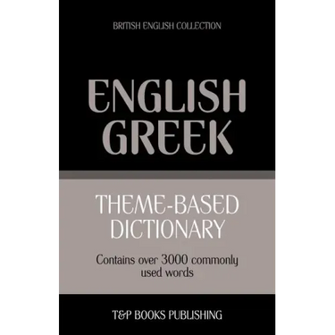 Theme-based dictionary British English-Greek - 3000 words