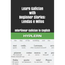Learn Galician with Beginner Stories: Lendas E Mitos: Interlinear Galician to English