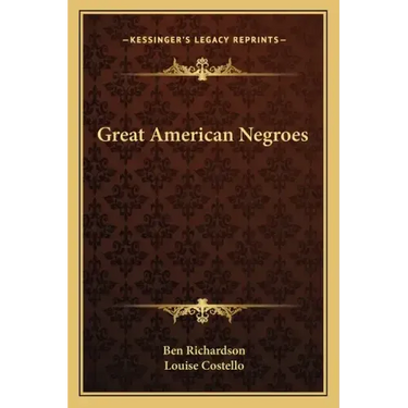 Great American Negroes