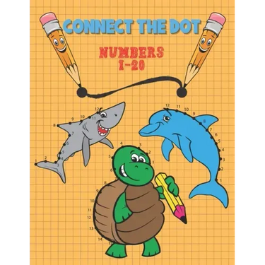 Connect The Dot: Numbers 1-20 - Ages 3 to 5 - Preschool to Kindergarten - Connect the Dots and Numbers in Ascending Order and Color the Drawing