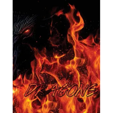 Dragons: Adult Coloring Book: Large, Stress Relieving, Relaxing Dragon Coloring Book for Adults, Grown Ups, Men & Women. 45 One