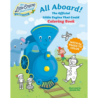 All Aboard! the Official Little Engine That Could Coloring Book