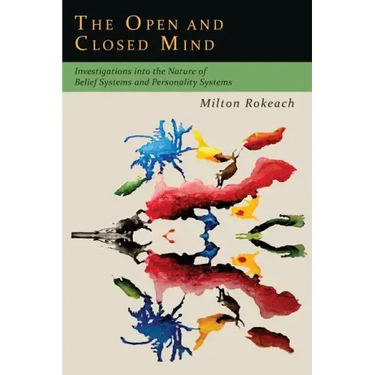 The Open and Closed Mind: Investigations into the Nature of Belief Systems and Personality Systems