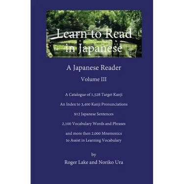 Learn to Read in Japanese, Volume III