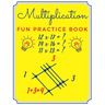 Multiplication Fun Practice Book: Japanese Calculation Method by Drawing Lines No Multiplication Facts - Easy Math Homeschool for Children - Brain Gam