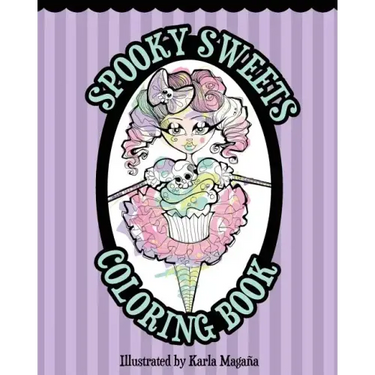 Spooky Sweets Coloring Book