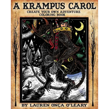 A Krampus Carol: Create-Your-Own-Adventure Coloring Book