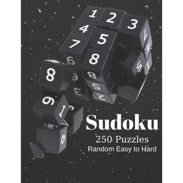 Sudoku 250 Puzzles Random Easy To Hard: Sudoku Puzzle Book For Adults And Kids With Solution, To Keep The Mind Trained