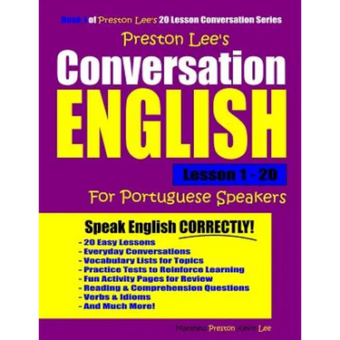 Preston Lee's Conversation English For Portuguese Speakers Lesson 1 - 20